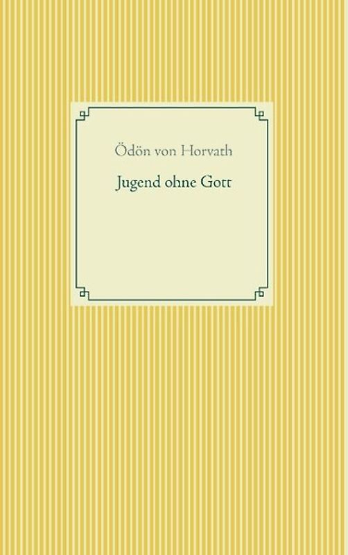 Jugend ohne Gott
