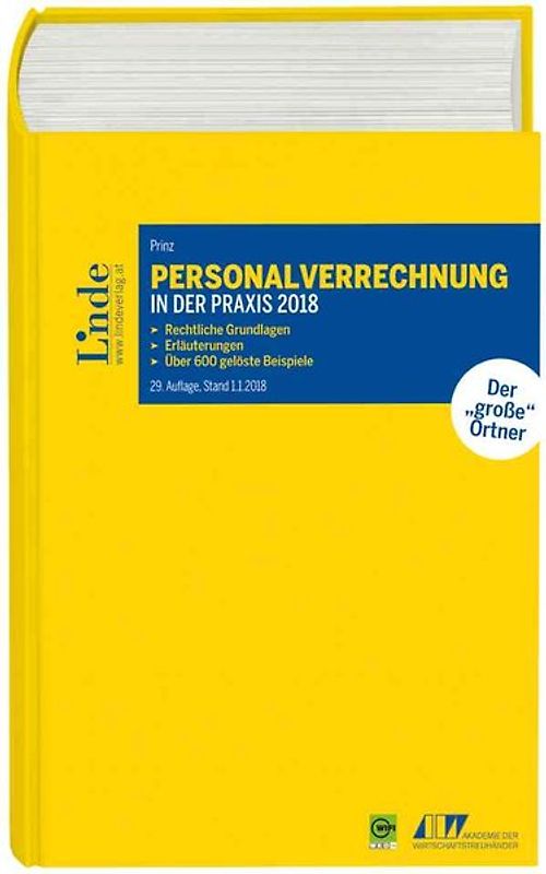 Personalverrechnung in der Praxis 2018