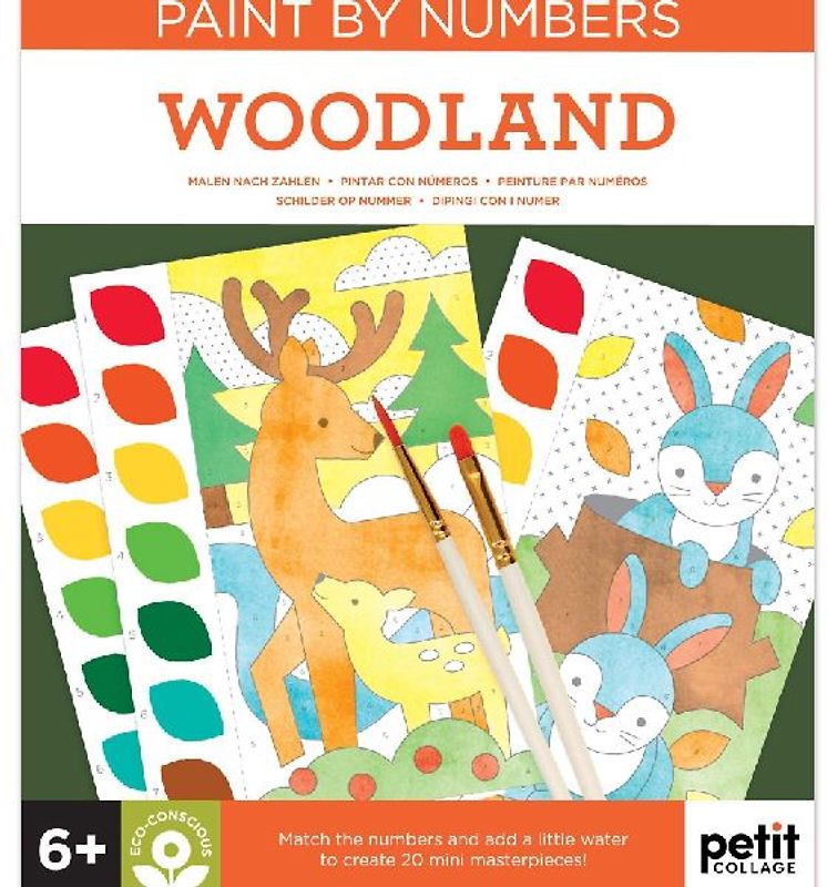 Paint by Numbers: Woodland