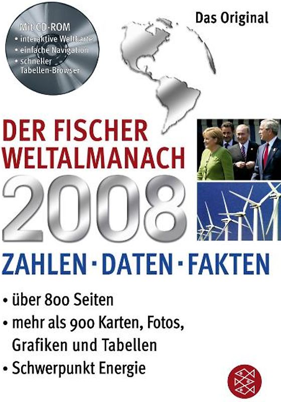 Der Fischer Weltalmanach 2008 mit CD-ROM