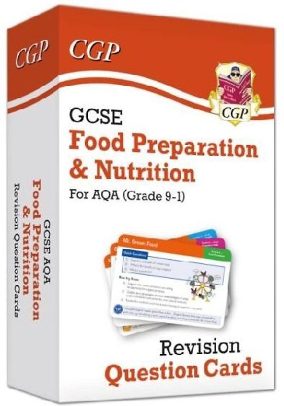 GCSE Food Preparation & Nutrition AQA Revision Question Cards