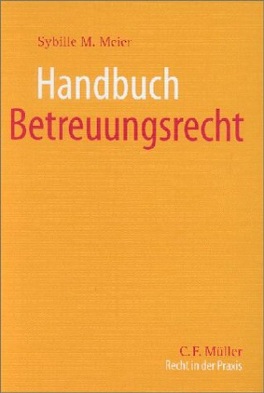 Handbuch Betreuungsrecht