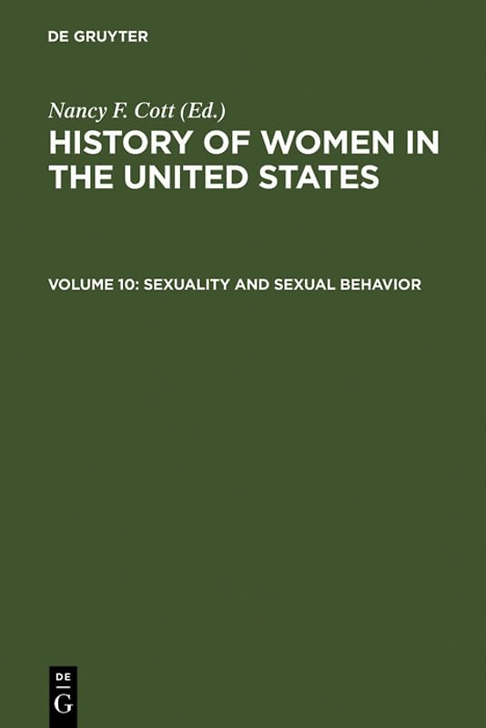 History of Women in the United States / Sexuality and Sexual Behavior
