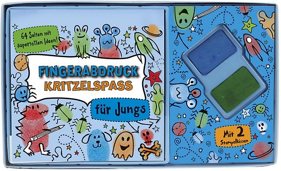 Fingerabdruck Kritzelspaß