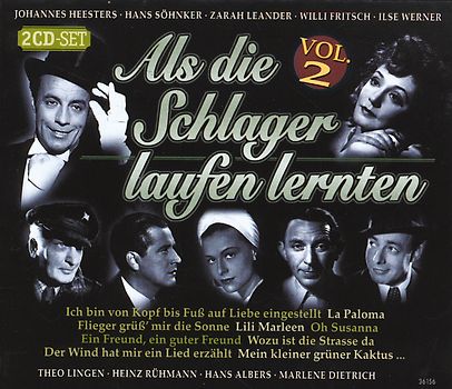 Various - Als die Schlager Laufen Lernten  2