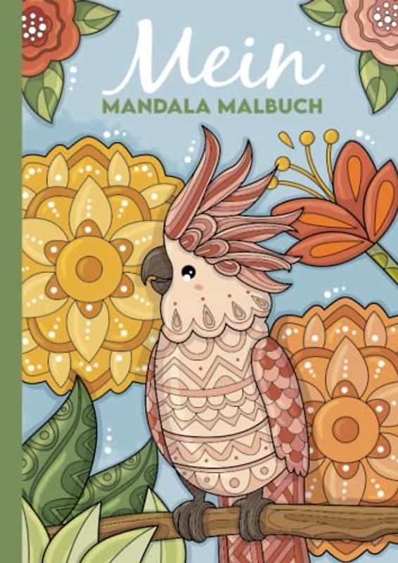Mein Mandala Malbuch: 55 tierisch tolle Tiermandalas für Kinder ab 10+ Jahren zum Ausmalen und als Kopiervorlage für PädagogInnen.