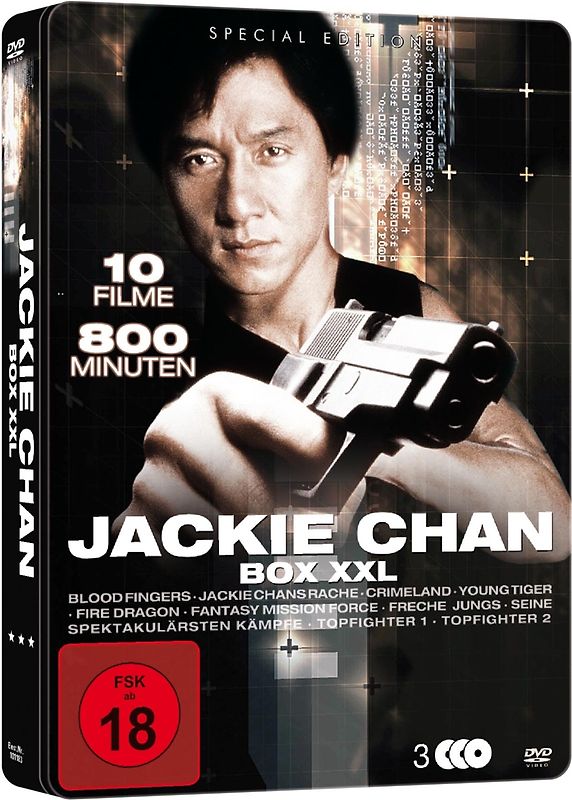 Jackie Chan Box XXL [Steelbook, 3DVDs] DVD