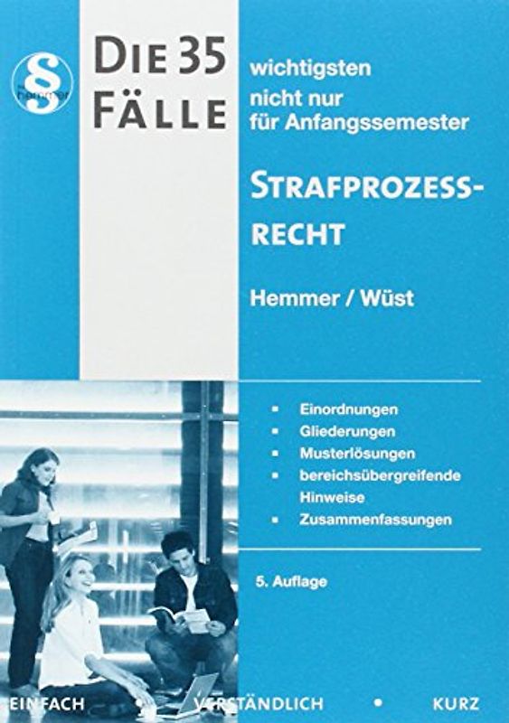 35 Fälle Strafprozessrecht