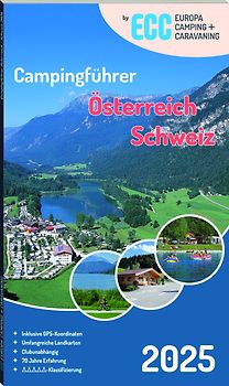 ECC Campingführer Österreich / Schweiz 2025