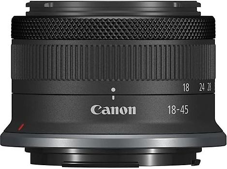 Canon RF-S 18-45 mm F4.5-6.3 IS STM 49 mm Obiettivo (compatible con Canon RF) nero
