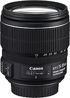 Canon EF-S 15-85 mm F3.5-5.6 IS USM 72 mm Filtergewinde (Canon EF-S Anschluss) schwarz