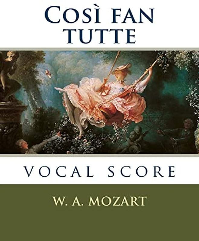 Così fan tutte: vocal score