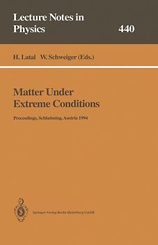 Matter Under Extreme Conditions