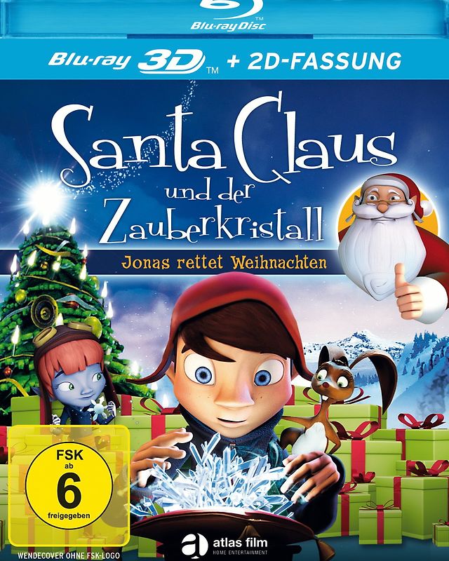 Santa Claus und der Zauberkristall - Jonas rettet Weihnachten Blu-ray Disc