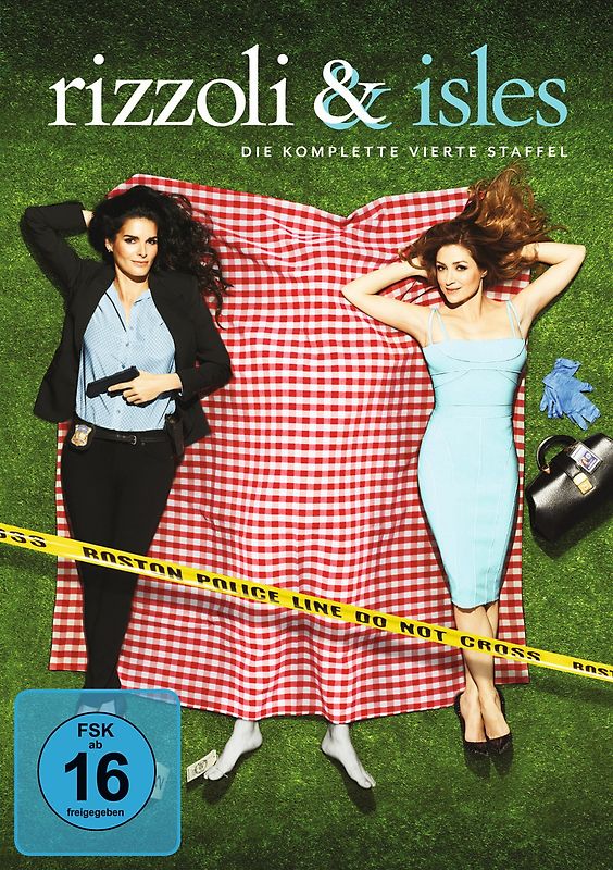 Rizzoli & Isles - Die komplette vierte Staffel [4 DVDs] DVD