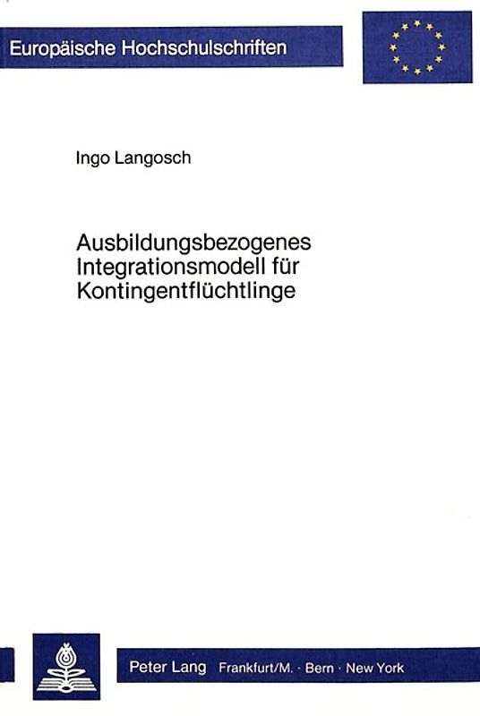Ausbildungsbezogenes Integrationsmodell für Kontingentflüchtlinge
