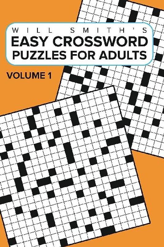 Easy Crossword Puzzles For Adults - Volume 1