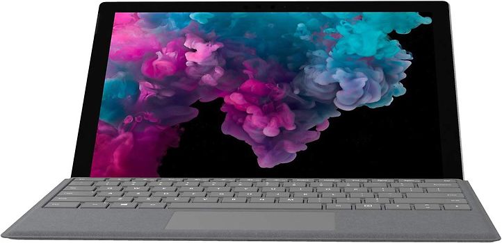 Microsoft Surface Pro 6 12,3" Intel Core i7 512GB SSD [Wi-Fi, inkl. grauem Keyboard Dock, Surface Pro 4-Type Cover] platin grau