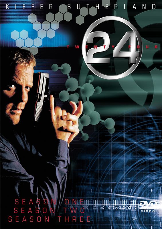 24-Twenty Four Season 1-3 Box DVD