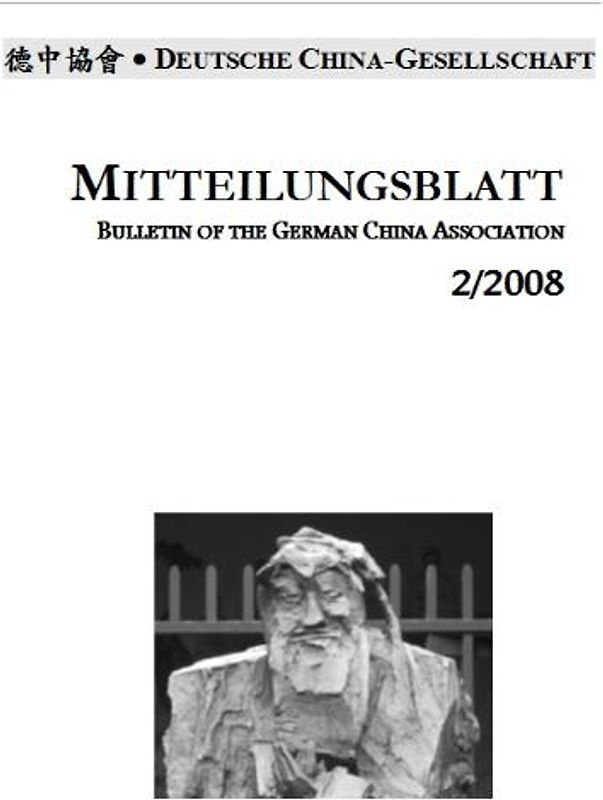 Von chinesischen Romanen, Adam Schall von Bell, Leibniz’ Novissima Sinica, Aneignung der chinesischen Philosophie durch die Aufklärung am Beispiel Christian Wolffs und Chinas Außenpolitik