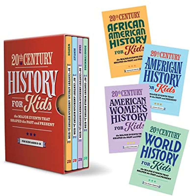 20th Century History for Kids 4 Book Box Set: Major Events that Shaped the Past and Present for Kids Ages 8-12 (History by Century)