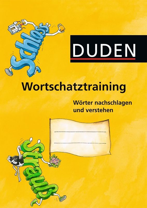 Wortschatztraining - Wörter nachschlagen und verstehen