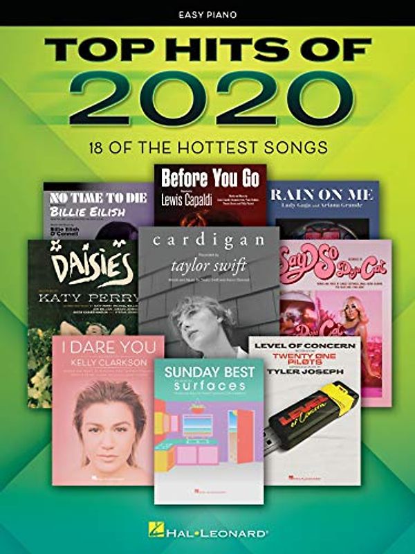 Top Hits of 2020 Easy Piano