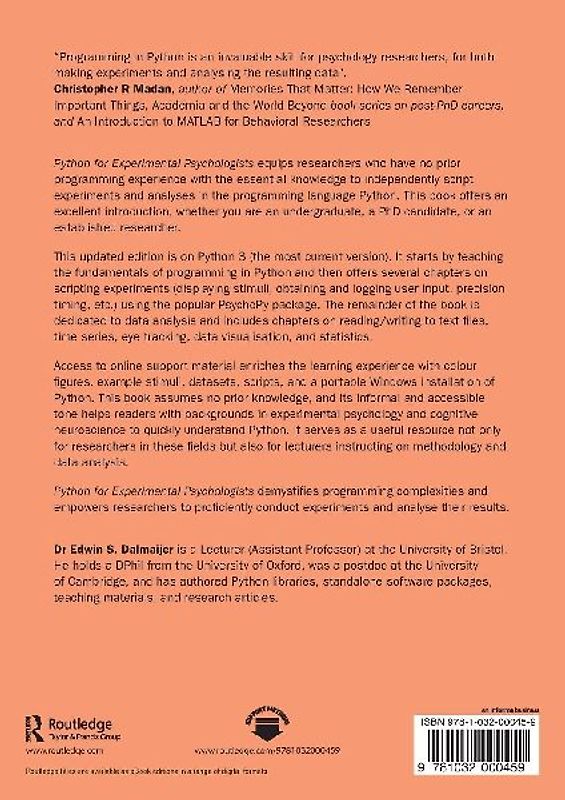 Python for Experimental Psychologists