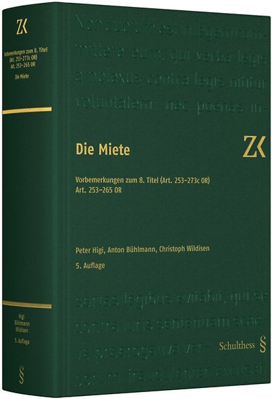 Vorbemerkungen zum 8. Titel (Art. 253 - 273c OR) Art. 253 - 265 OR