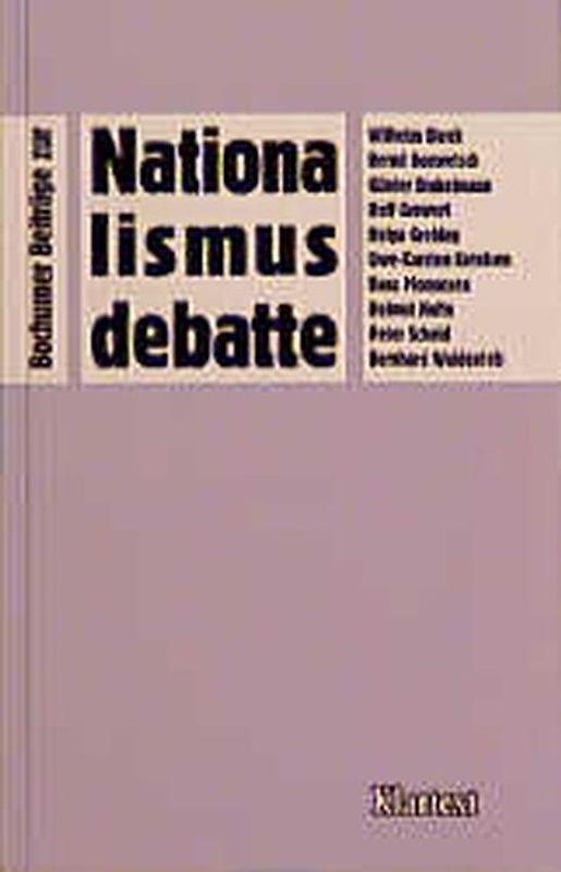 Nationalismusdebatte