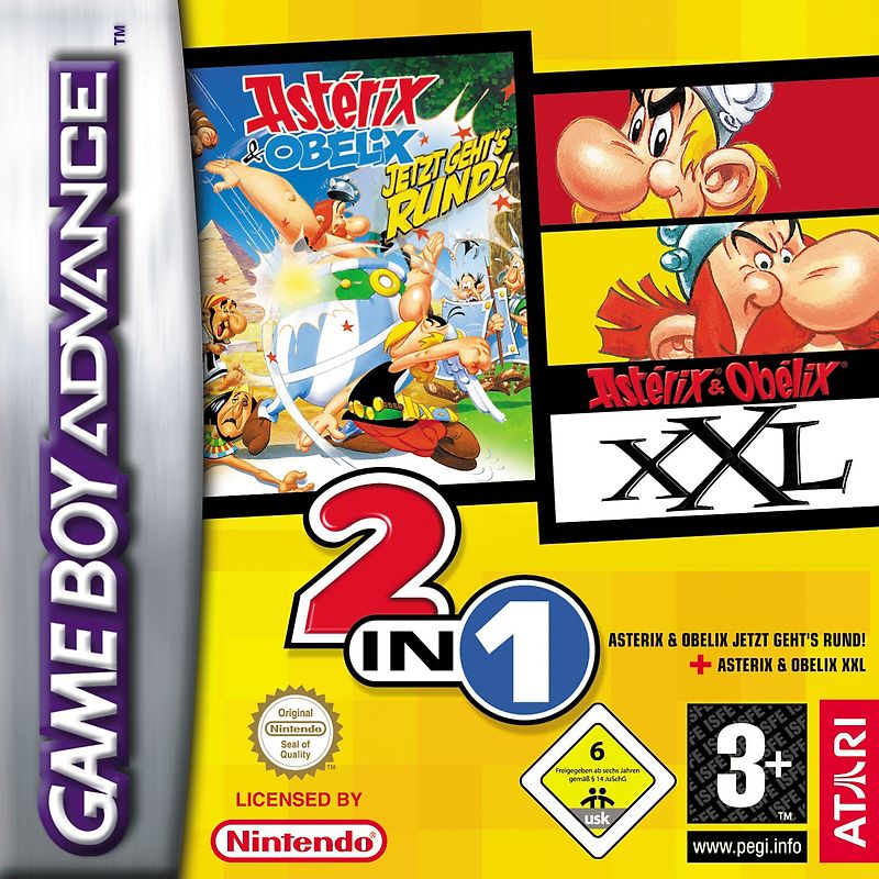 Asterix & Obelix - Jetzt geht's Rund! / Asterix & Obelix - XXL Nintendo Game Boy Advance