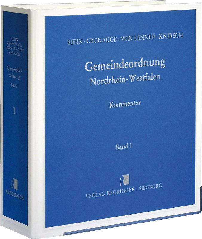 Gemeindeordnung Nordrhein-Westfalen