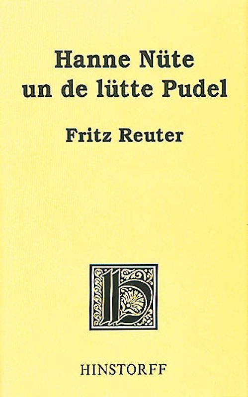 Hanne Nüte un de lütte Pudel