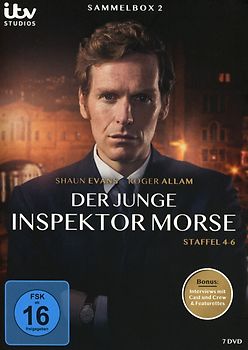 Der Junge Inspektor Morse-Sammelbox 2(Staffel 4-6) DVD