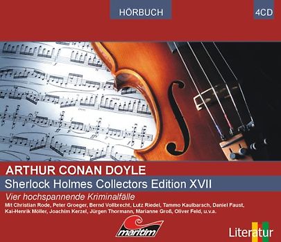 Sherlock Holmes Collectors Edition XVII - Sir Arthur Conan Doyle [4 Audio CDs]