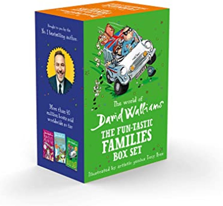 The World of David Walliams: Fun-Tastic Families Box Set: A brand new box set of funny stories from No. 1 bestselling author David Walliams