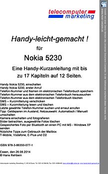 Nokia 5230 leicht-gemacht. Handy-leicht-gemacht für Nokia 5230