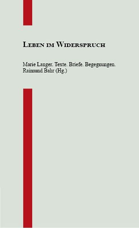 Leben im Widerspruch.