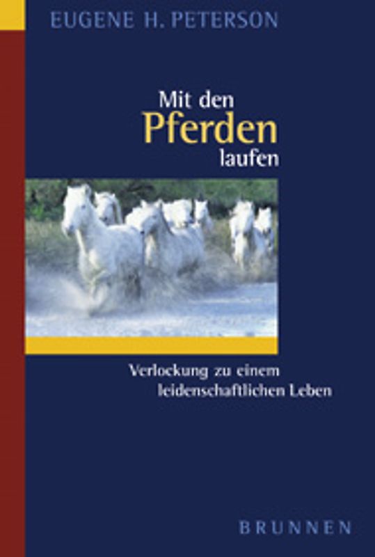 Mit den Pferden laufen