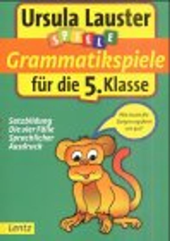 Grammatikspiele für die 5. Klasse