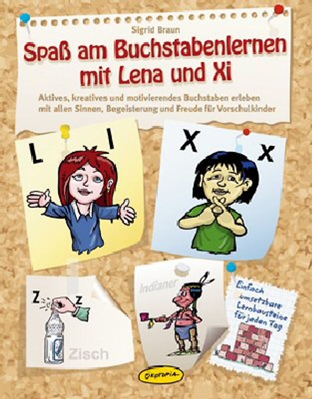 Spaß am Buchstabenlernen mit Lena und Xi