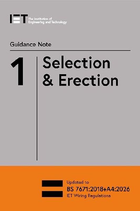 Guidance Note 1: Selection & Erection