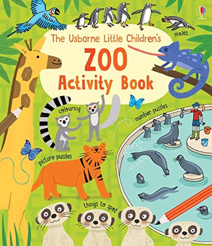 Little Childrens Zoo Acivity Book: 1 (Little Children's Activity Books)