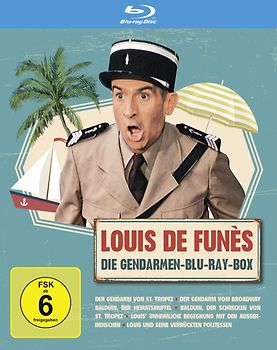 Louis de Funès - Die Gendarmen-Blu-ray-Box [3 Discs] Blu-ray Disc