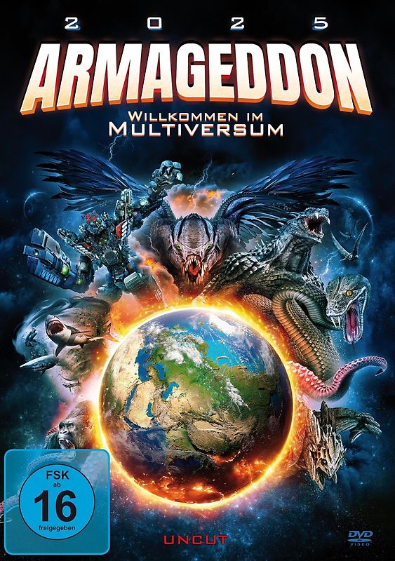 2025 Armageddon DVD