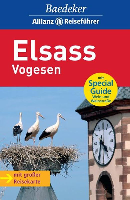 Baedeker Allianz Reiseführer Elsass, Vogesen