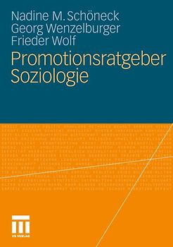 Promotionsratgeber Soziologie