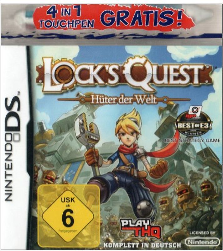 Lock's Quest: Hüter der Welt (On-Pack-Aktion) Nintendo DS