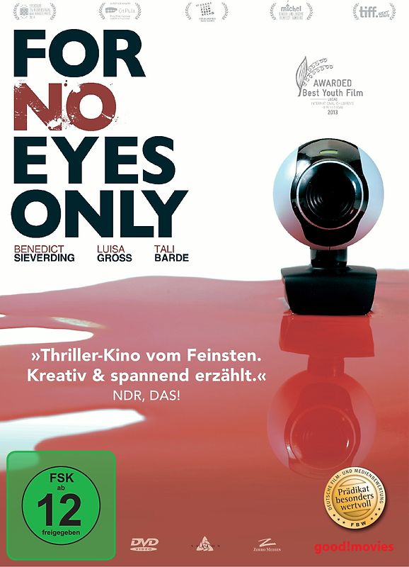 For No Eyes Only DVD