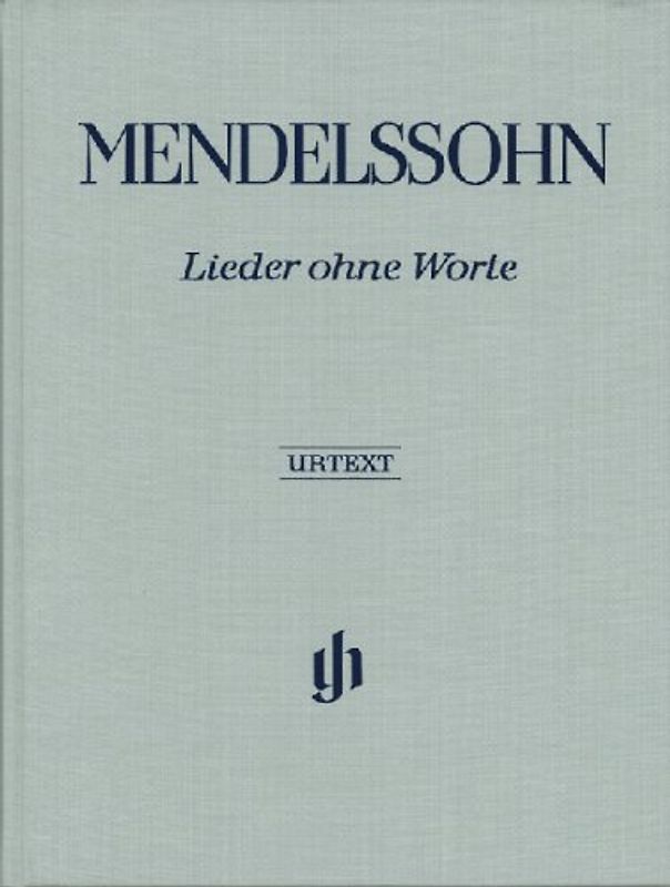 Lieder ohne Worte, Klavier; Leinenausgabe - Felix Mendelssohn Bartholdy